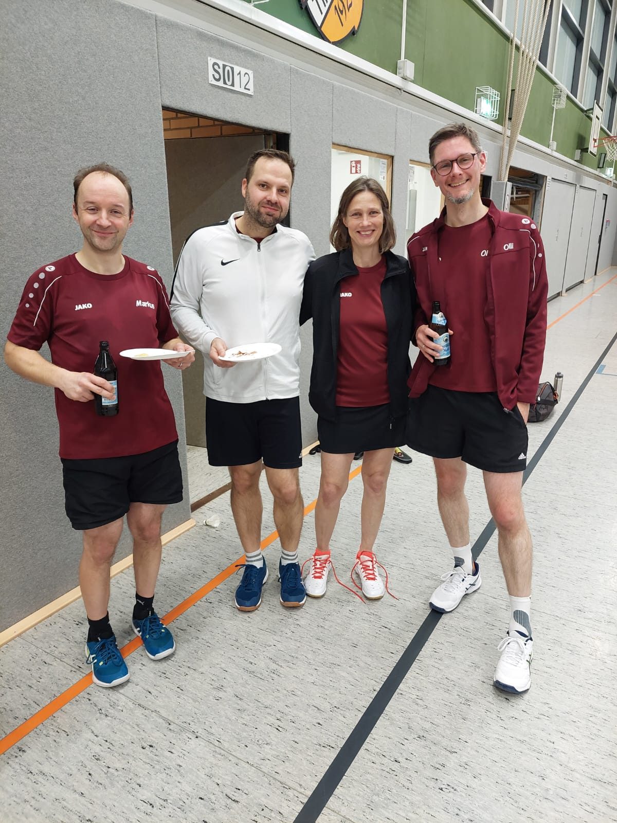 Punktgewinn der Zweiten / 4:4 gegen Schwarz-Gold