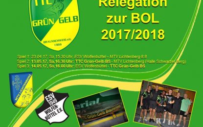 Relegation zur TT-Bezirksoberliga – Diesmal soll es endlich klappen!