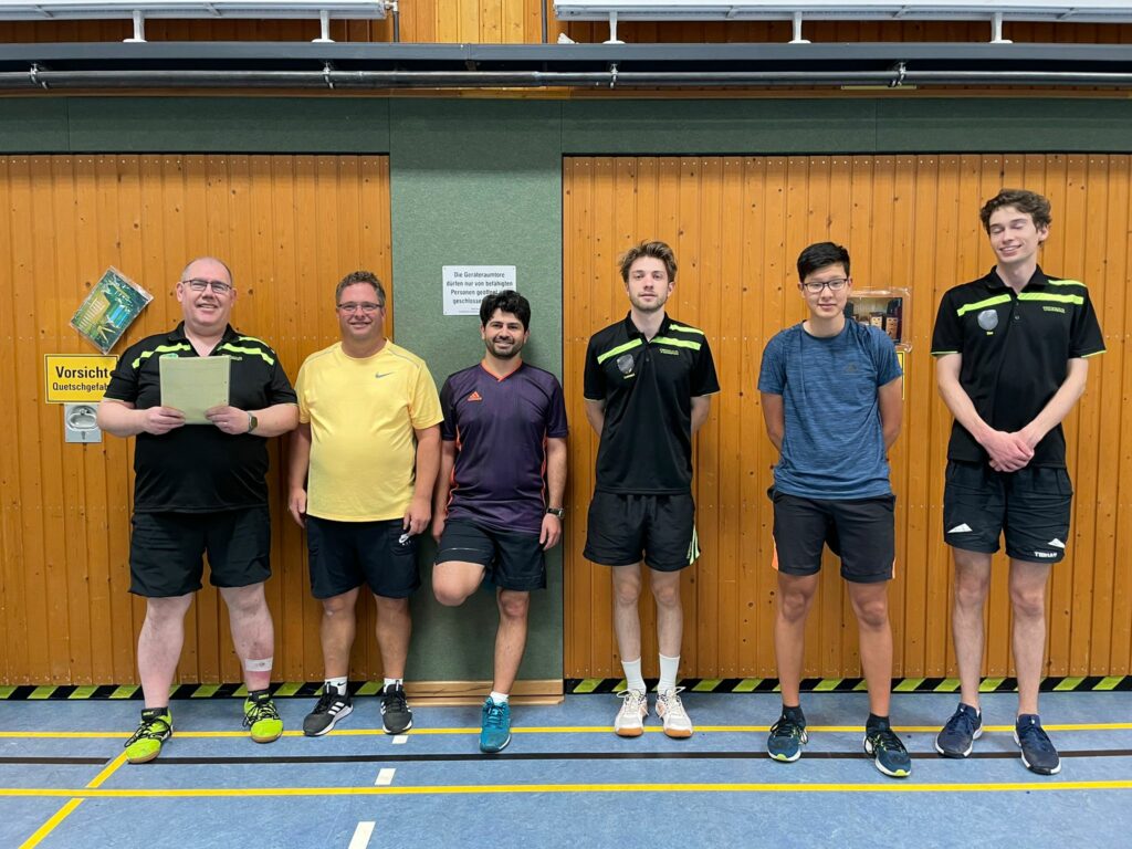 TTC GrünGelb Tischtennis 5. Mannschaft Saison 2022/2023